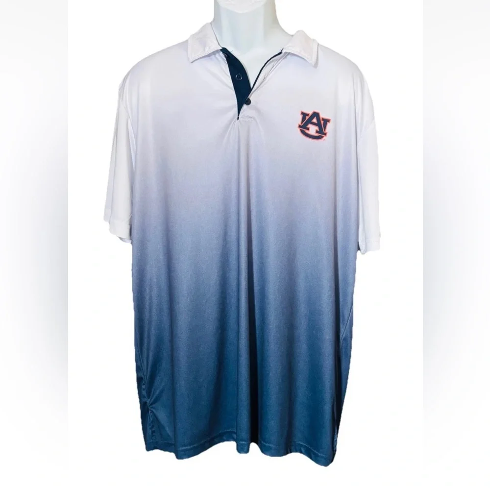 Auburn Tigers Men's XL Colosseum Magic Team Logo Polo Shirt Performance